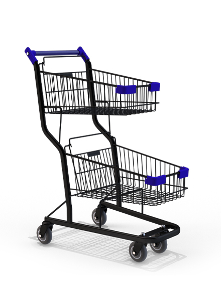 CARRINHO DE COMPRAS 50L DUPLO