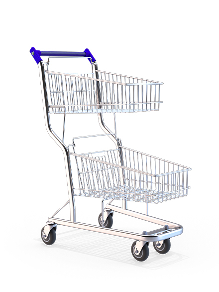 CARRINHO DE COMPRAS 50L DUPLO