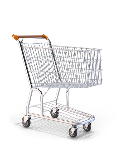 CARRINHO DE COMPRAS 130L SIMPLES