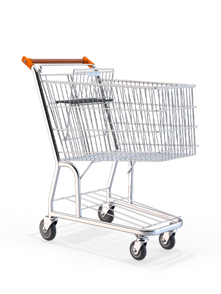 CARRINHO DE COMPRAS 130L SIMPLES
