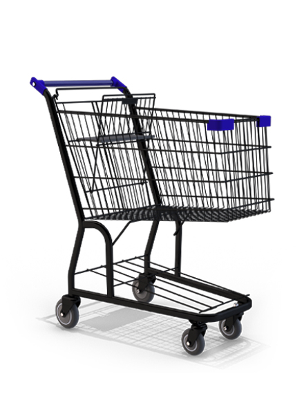 CARRINHO DE COMPRAS 130L SIMPLES