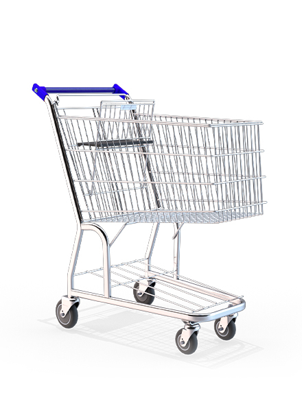 CARRINHO DE COMPRAS 130L SIMPLES