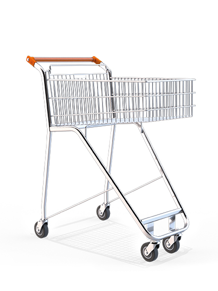 CARRINHO DE COMPRAS ERGONÔMICO 70L