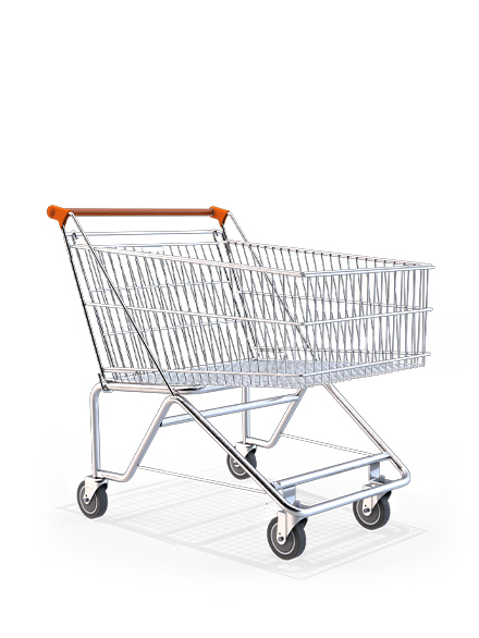 CARRINHO DE COMPRAS ATACADISTA 150KG