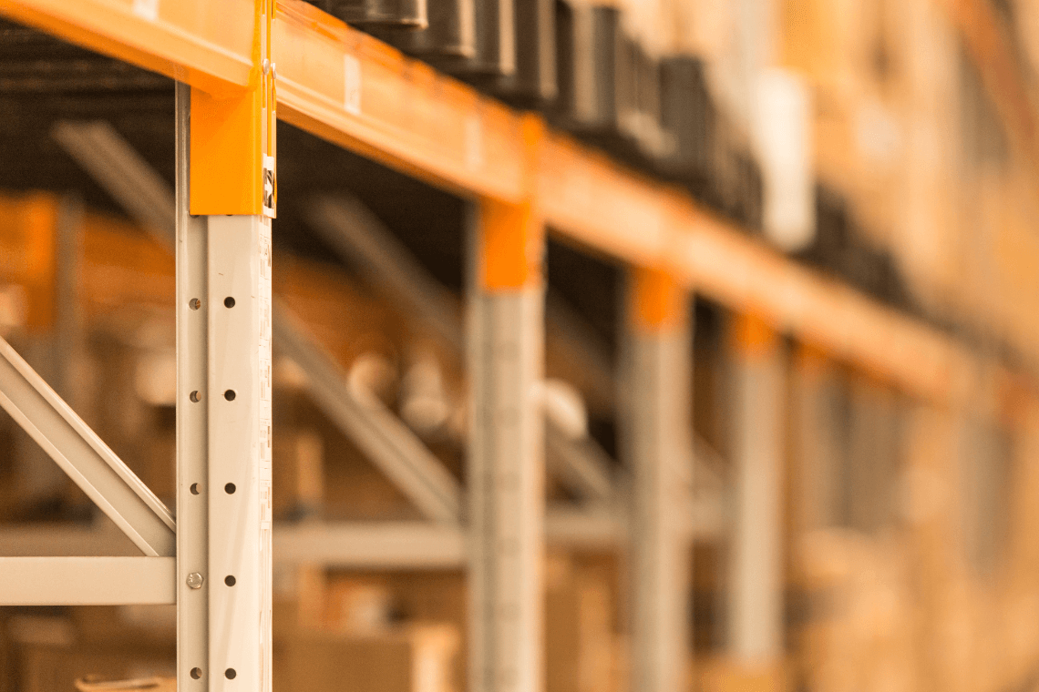 Estante de Aço para Licitações