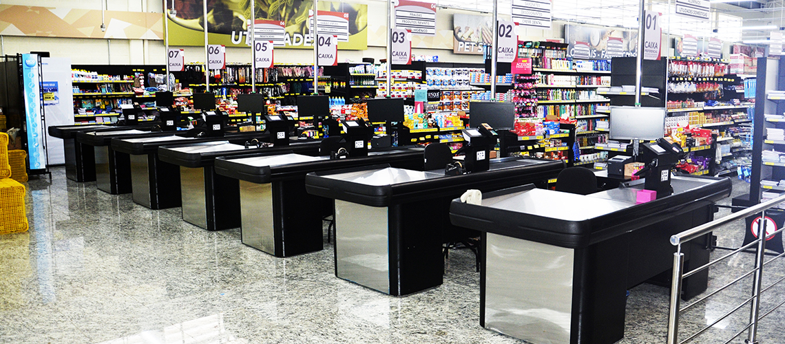 Check-out para mercado de bairro: como escolher e posicionar para vender mais