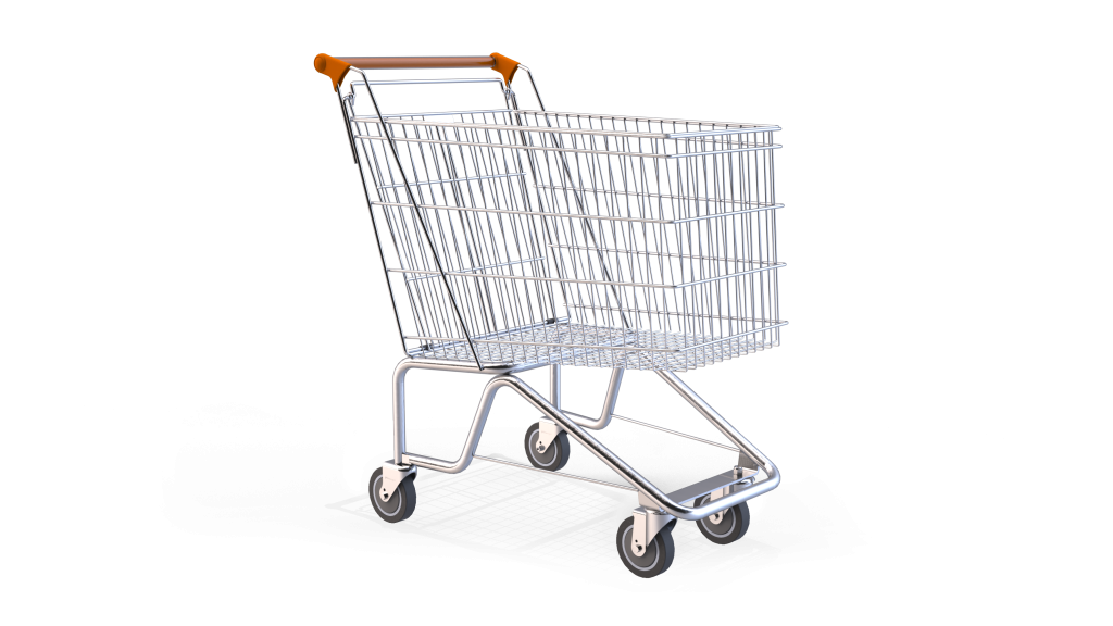 Carrinho de Compras 180L Simples