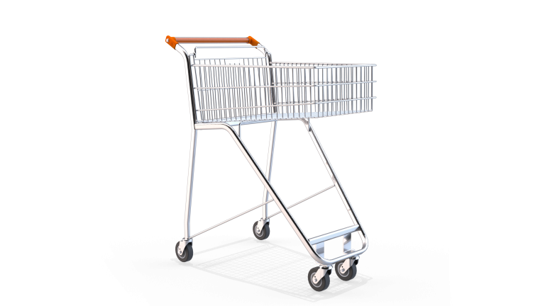 Carrinho de Compras Ergonômico 70L