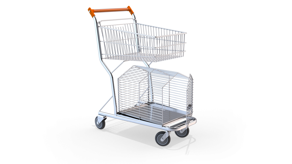 Carrinho de Compras Pet 65L