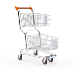 Carrinho de Compras 90L Duplo
