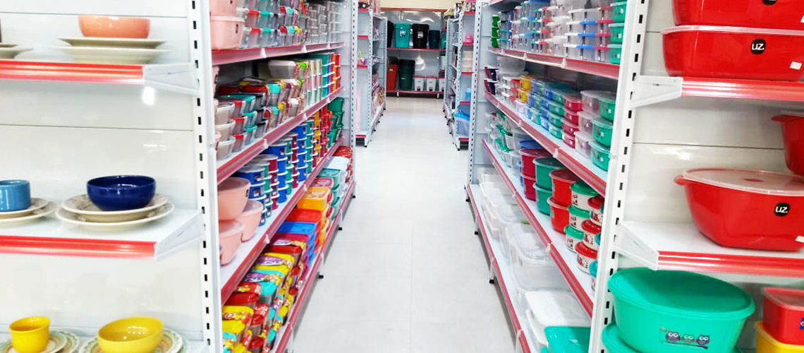 Gôndolas para Loja de 1,99