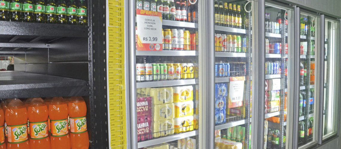 Gôndolas para Loja de Conveniência