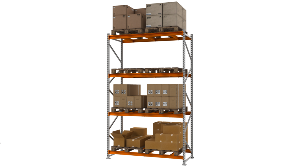 Mini Porta-Paletes 500kg 3 Metros