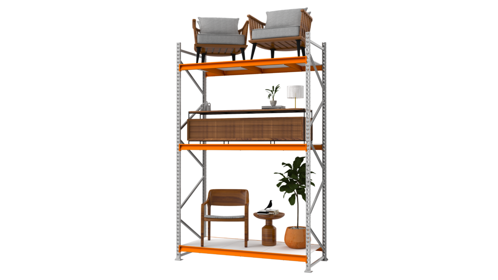 Mini Porta-Paletes 500kg 3 Metros
